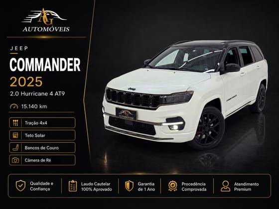 JEEP COMMANDER 2.0 HURRICANE 4 TURBO GASOLINA BLACKHAWK AT9 JEEP COMMANDER 2.0 HURRICANE 4 TURBO GASOLINA BLACKHAWK AT9